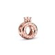 Charm Pandora Logo Corona 789036C00 Plata Mujer Rose