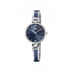 Reloj LOTUS BLISS 18722/3 acero mujer circonitas azul