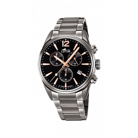 Reloj LOTUS CHRONO 18682/2 acero hombre bicolor