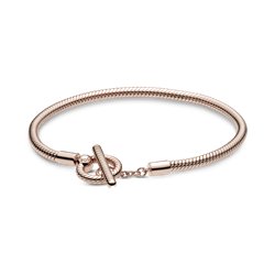 Pulsera Pandora Moments Cadena de Serpiente 589087C00-18 Rosé