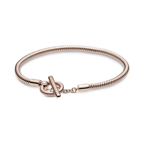 Pulsera Pandora Moments Cadena de Serpiente 589087C00-18 Rosé