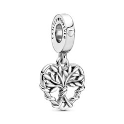 Charm colgante Corazón Árbol de la Vida 799149C00 mujer plata