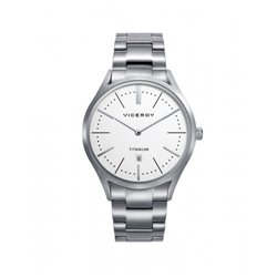 Reloj Viceroy 471305-07 hombre titanio blanco