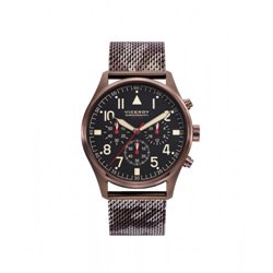 Reloj Crono Viceroy 46805-54 hombre acero marrón