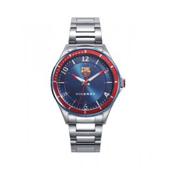 Reloj FC. Barcelona Viceroy 471268-35 niño acero rojo y azul