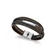 Pulsera Viceroy MAGNUM 75243P09011 hombre piel y acero