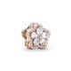 Charm Pandora Pavé de Copos de Nieve Brillante 789224C01 Pandora Rose