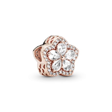 Charm Pandora Pavé de Copos de Nieve Brillante 789224C01 Pandora Rose