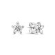 Pendientes Pandora Copos de Nieve 299239C01 mujer plata