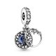 Charm Pandora Cielo Azul Noche Creciente Luna 799216C01 mujer