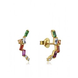 Pendientes Viceroy TREND 4119E100-49 mujer baño oro