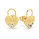 Pendientes GUESS LOCK ME UP UBE20055 acero 