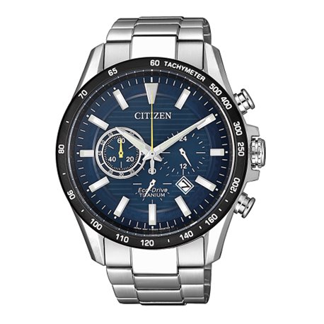 Reloj Citizen Crono Black Bezel CA4444-82L Eco-Drive hombre