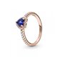 Anillo Pandora Corazón Elevado 188421C01-56 mujer Pandora Rosé