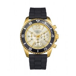 Reloj Viceroy Heat 401223-95 hombre IP dorado