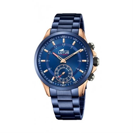 Reloj Lotus Hybrid 18809/1 acero hombre azul