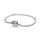 Pulsera Disney Pandora Moments Mickey Mouse Corazón 599299C01-19 plata