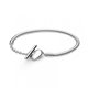 Pulsera Pandora Corazón T-Bar 599285C00-17 plata de ley