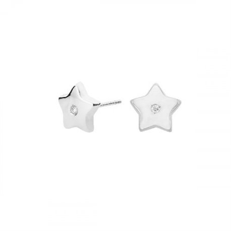 Pendientes ITEMPORALITY GEA-101-017-UU Oro Blanco