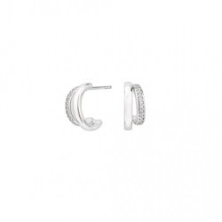 Pendientes aro ITEMPORALITY SEA-101-106-UU plata 