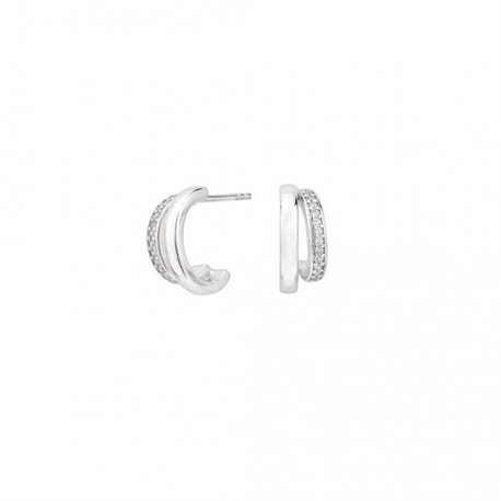 Pendientes aro ITEMPORALITY SEA-101-106-UU plata 