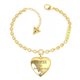 Pulsera GUESS bold heart UBB70035-S acero dorado