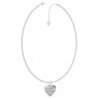 Collar GUESS bold heart chain UBN70025 acero 