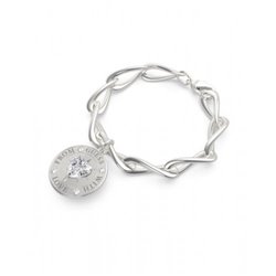 Pulsera GUESS UBB70003-S mujer acero plateado