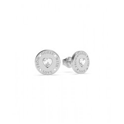 Pendientes moneda GUESS UBE70036 mujer acero 