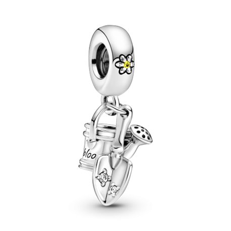 Charm regadera y llana Pandora 799359C01 plata 