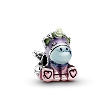 Charm Bruno el unicornio Pandora 799353C01 plata