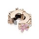 Clip Pandora margarita rosa 788809C01 mujer rosé