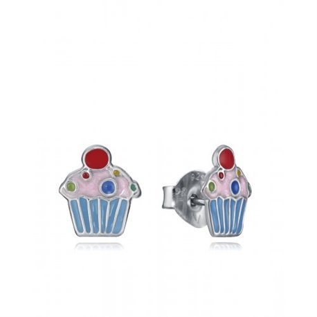 Pendientes Viceroy cupcake 5113E000-19 plata niña