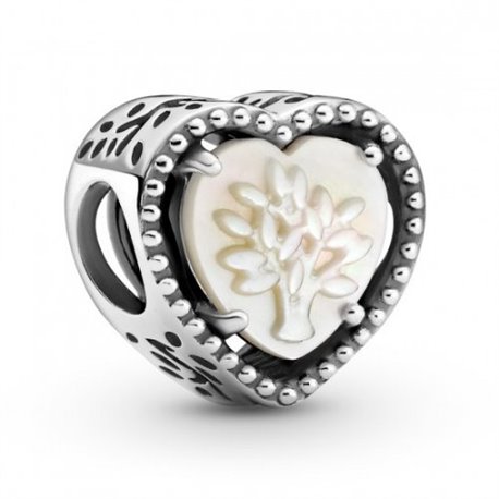 Charm Pandora 799413C01 corazón y árbol familia  