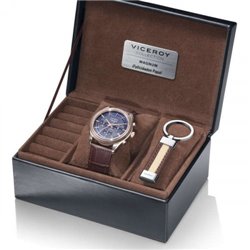 Pack reloj+llavero Viceroy 401073-99 acero hombre