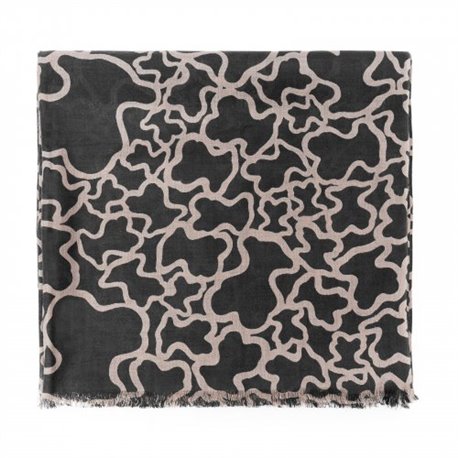 Foulard Tous 695920090 Kaos negro mujer