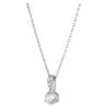 Colgante Swarovski Solitaire 5472635 mujer blanco