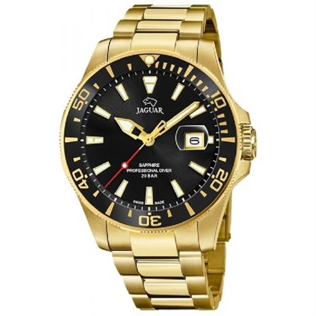 Reloj Jaguar Executive J877/3 acero hombre dorado