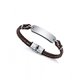 Pulsera Viceroy Magnum 15107P01011 piel y acero