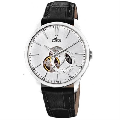 Reloj Lotus Automático 18536/1 acero hombre piel