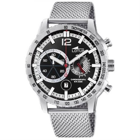 Reloj Lotus Chrono 10137/3 malla de acero hombre