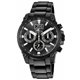 Reloj Lotus Chrono 10141/3 acero negro y blanco