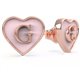 Pendientes corazón Guess UBE70255 IP oro rosa