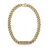 Collar Guess eslabones UMN70003 acero dorado