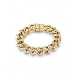 Pulsera Guess Curb UMB70028-S acero dorado hombre