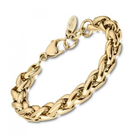 Pulsera Lotus Style LS2127-2/2 mujer acero dorado