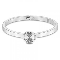 Pulsera Lotus Style trébol LS2038-2/2 acero