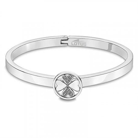 Pulsera Lotus Style trébol LS2038-2/2 acero