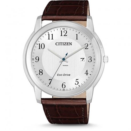 Reloj Citizen Caballero 3 agujas AW1211-12A piel