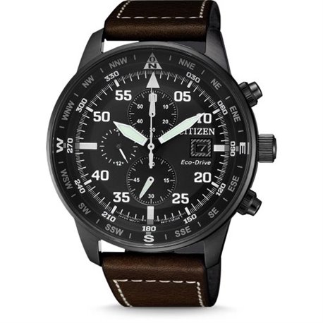 Reloj Citizen Cronógrafo CA0695-17E hombre piel